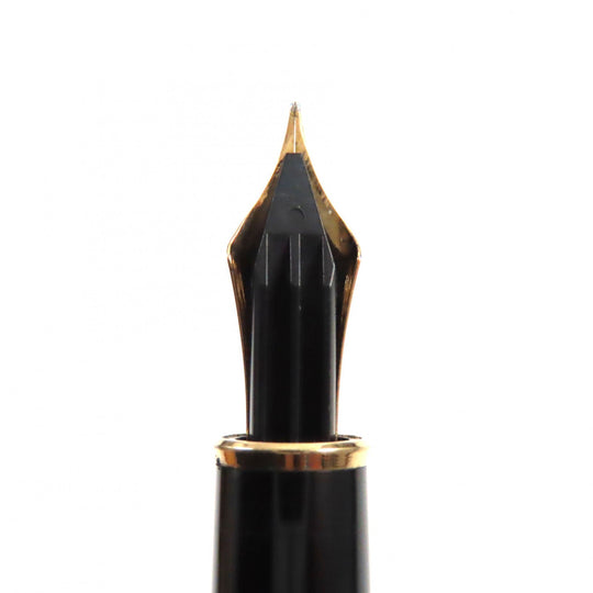 MONTBLANC fountain pen Pen point: K14 Bordeaux Gold Meisterstck Classic mens Used Authentic