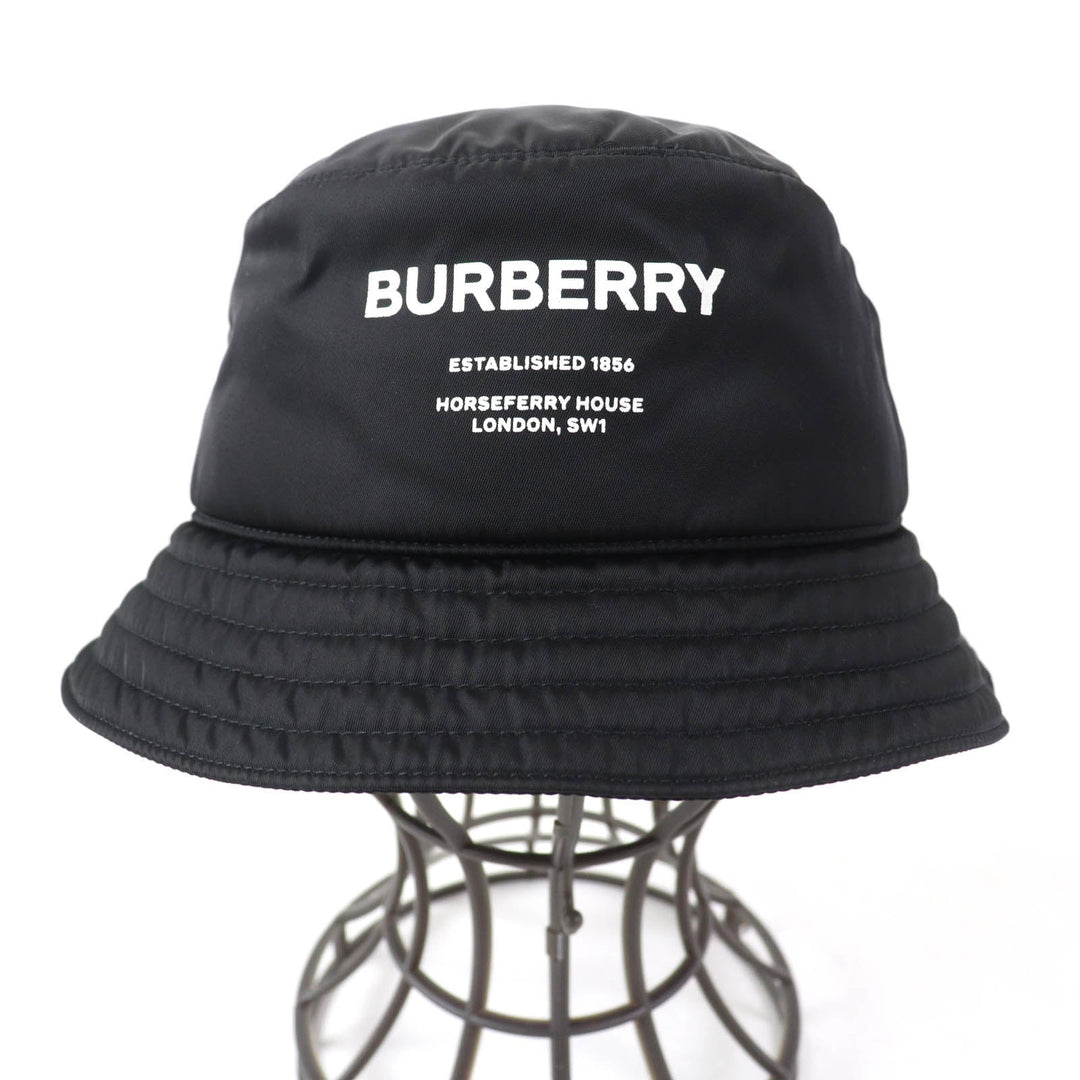 BURBERRY hat 8044081 Main: 100% nylon, Lining: 100% nylon, Filling: 100% polyester black Women M Used Authentic