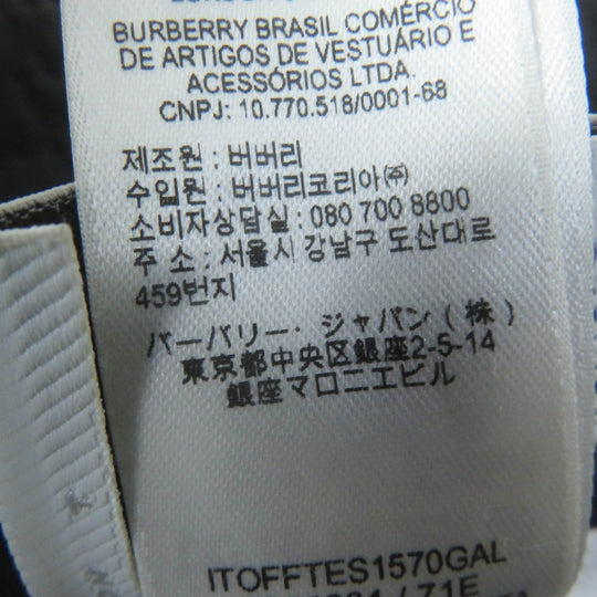 BURBERRY hat 8044081 Main: 100% nylon, Lining: 100% nylon, Filling: 100% polyester black Women M Used Authentic