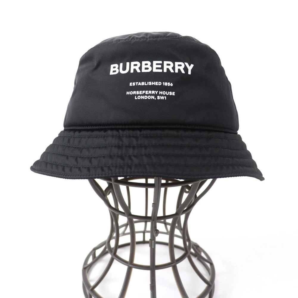 BURBERRY hat 8044081 Main: 100% nylon, Lining: 100% nylon, Filling: 100% polyester black Women M Used Authentic
