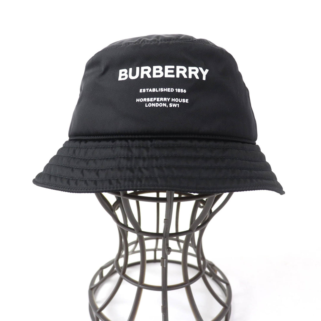 BURBERRY hat 8044081 Main: 100% nylon, Lining: 100% nylon, Filling: 100% polyester black Women M Used Authentic