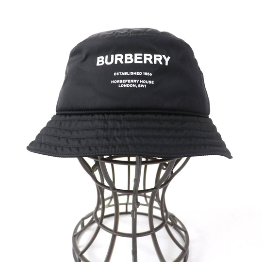 BURBERRY hat 8044081 Main: 100% nylon, Lining: 100% nylon, Filling: 100% polyester black Women M Used Authentic