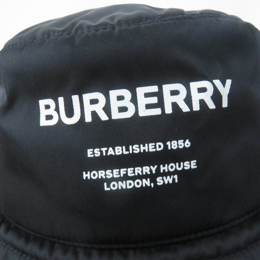 BURBERRY hat 8044081 Main: 100% nylon, Lining: 100% nylon, Filling: 100% polyester black Women M Used Authentic