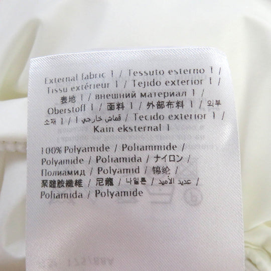 VALENTINO Down jacket WV3CNB307GG Main: 100% nylon, Filling: 90% down, Filling: 10% feather white mens 44 Used Authentic