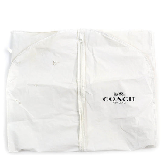 COACH trench coat F85626 Main: 100% cotton, Lining: 100% polyester, Part: 100% cotton, Leather part: Cowhide black Women XS Used Authentic