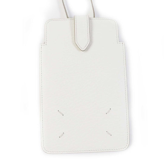 Maison Margiela Shoulder Bag Main: Leather white SA3VZ0001 Women Used Authentic