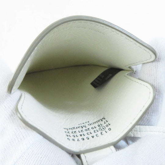 Maison Margiela Shoulder Bag Main: Leather white SA3VZ0001 Women Used Authentic