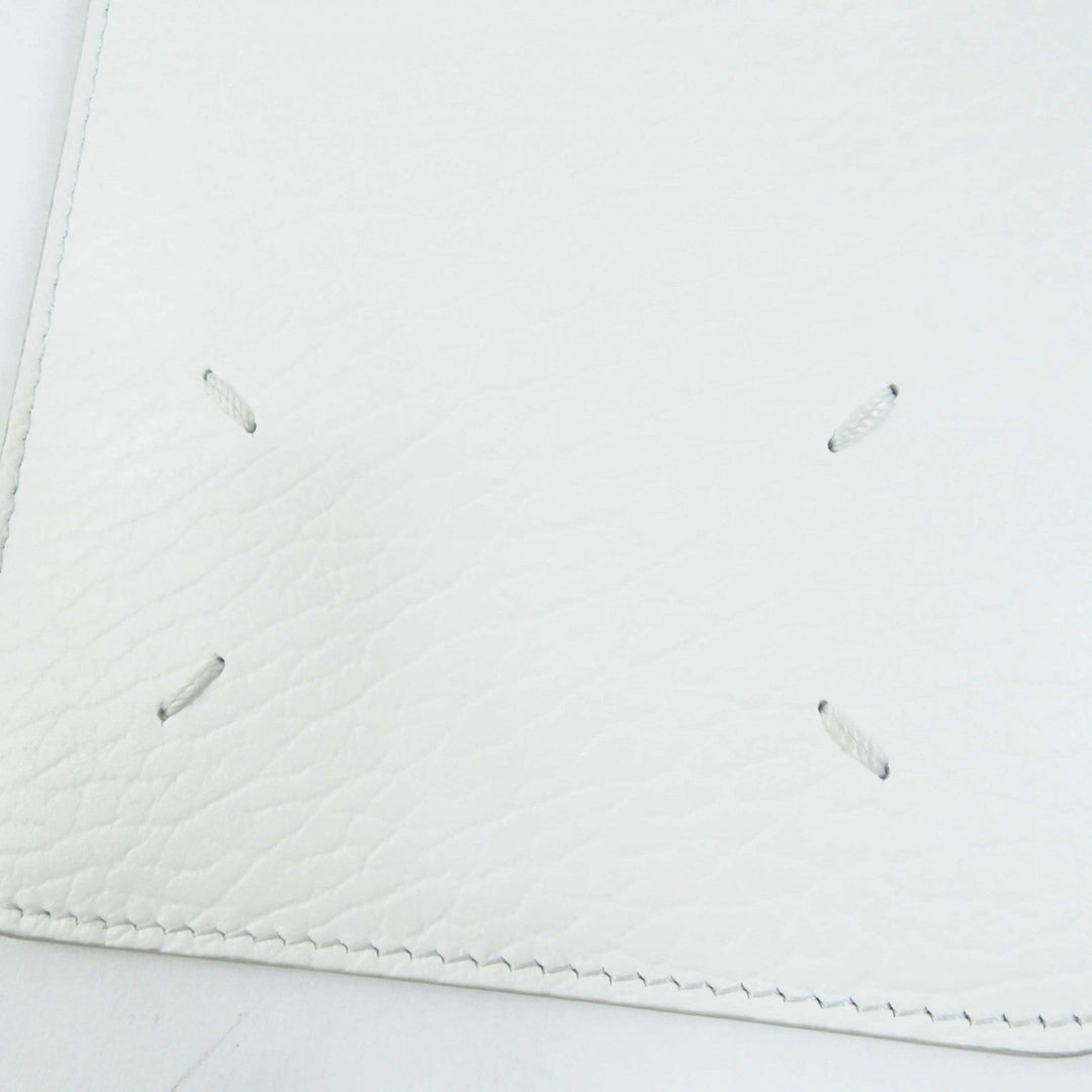 Maison Margiela Shoulder Bag Main: Leather white SA3VZ0001 Women Used Authentic