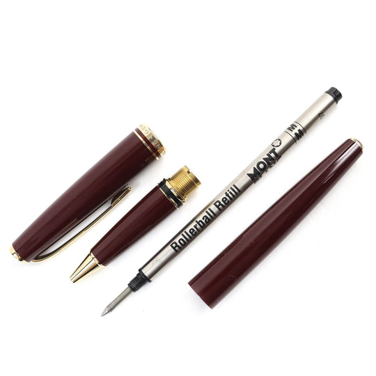 MONTBLANC Ballpoint pen Resin, Gold Plated Bordeaux Generation New Model mens(Unisex) Used Authentic