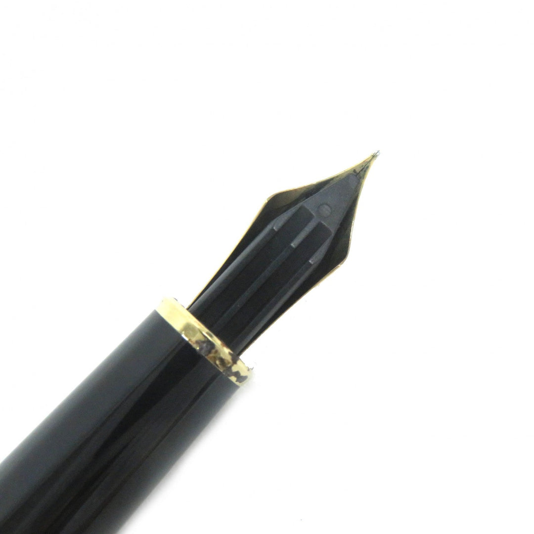 MONTBLANC fountain pen Pen point: K14 Black gold Meisterstck Classic mens Used Authentic