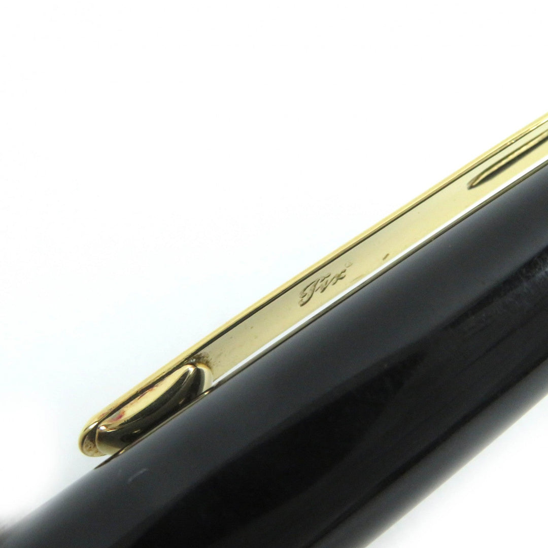 MONTBLANC fountain pen Pen point: K14 Black gold Meisterstck Classic mens Used Authentic