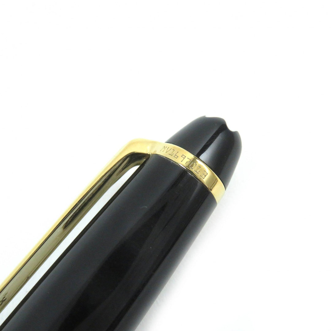 MONTBLANC fountain pen Pen point: K14 Black gold Meisterstck Classic mens Used Authentic