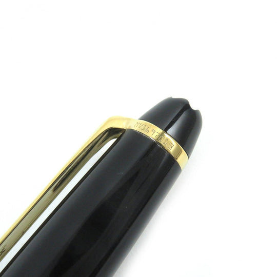 MONTBLANC fountain pen Pen point: K14 Black gold Meisterstck Classic mens Used Authentic
