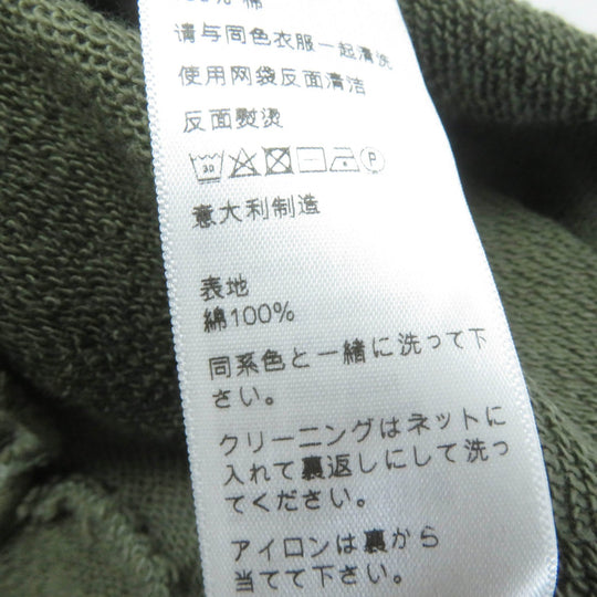 CELINE sweat 2Y19A670Q Main: 100% cotton khaki Women XS Used Authentic