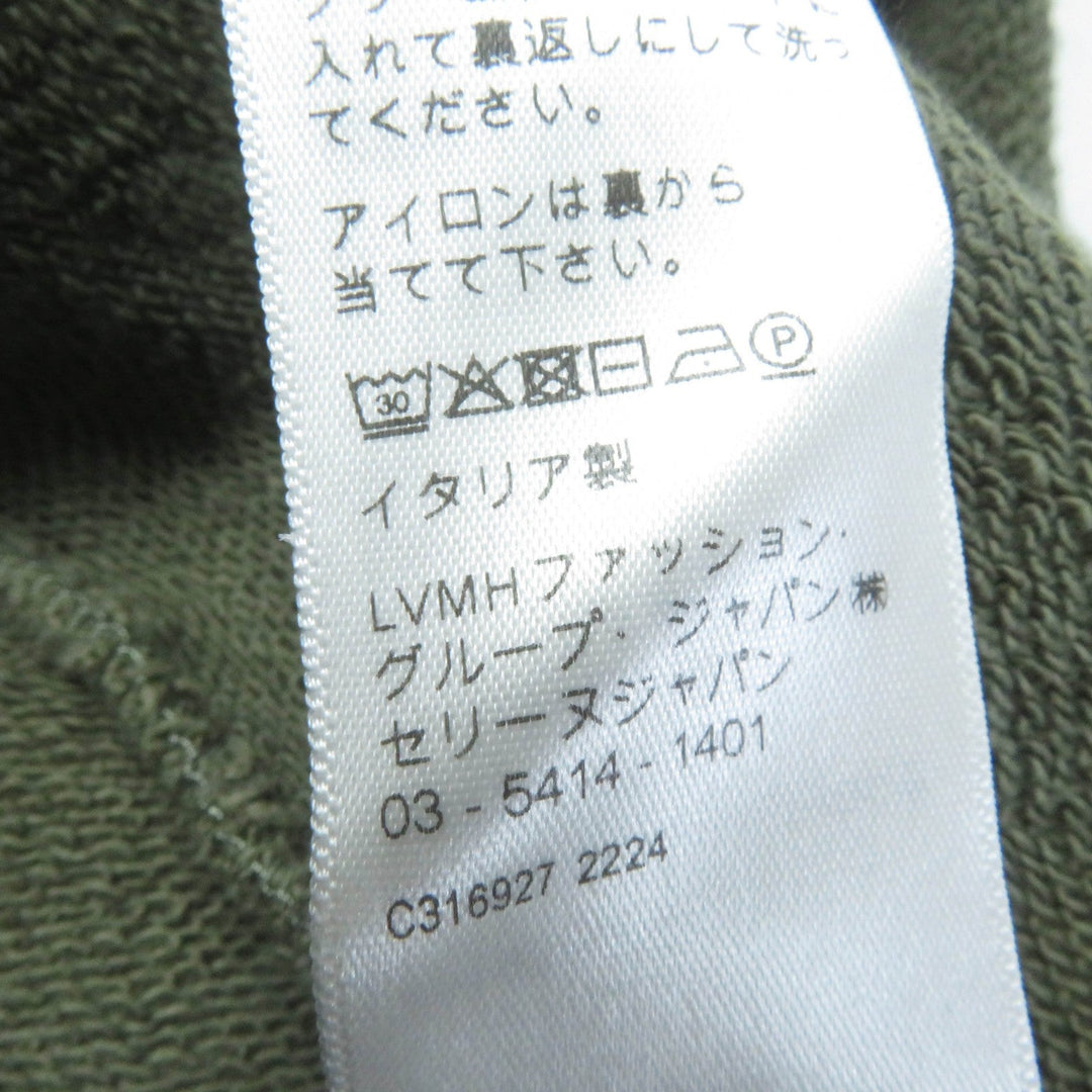 CELINE sweat 2Y19A670Q Main: 100% cotton khaki Women XS Used Authentic