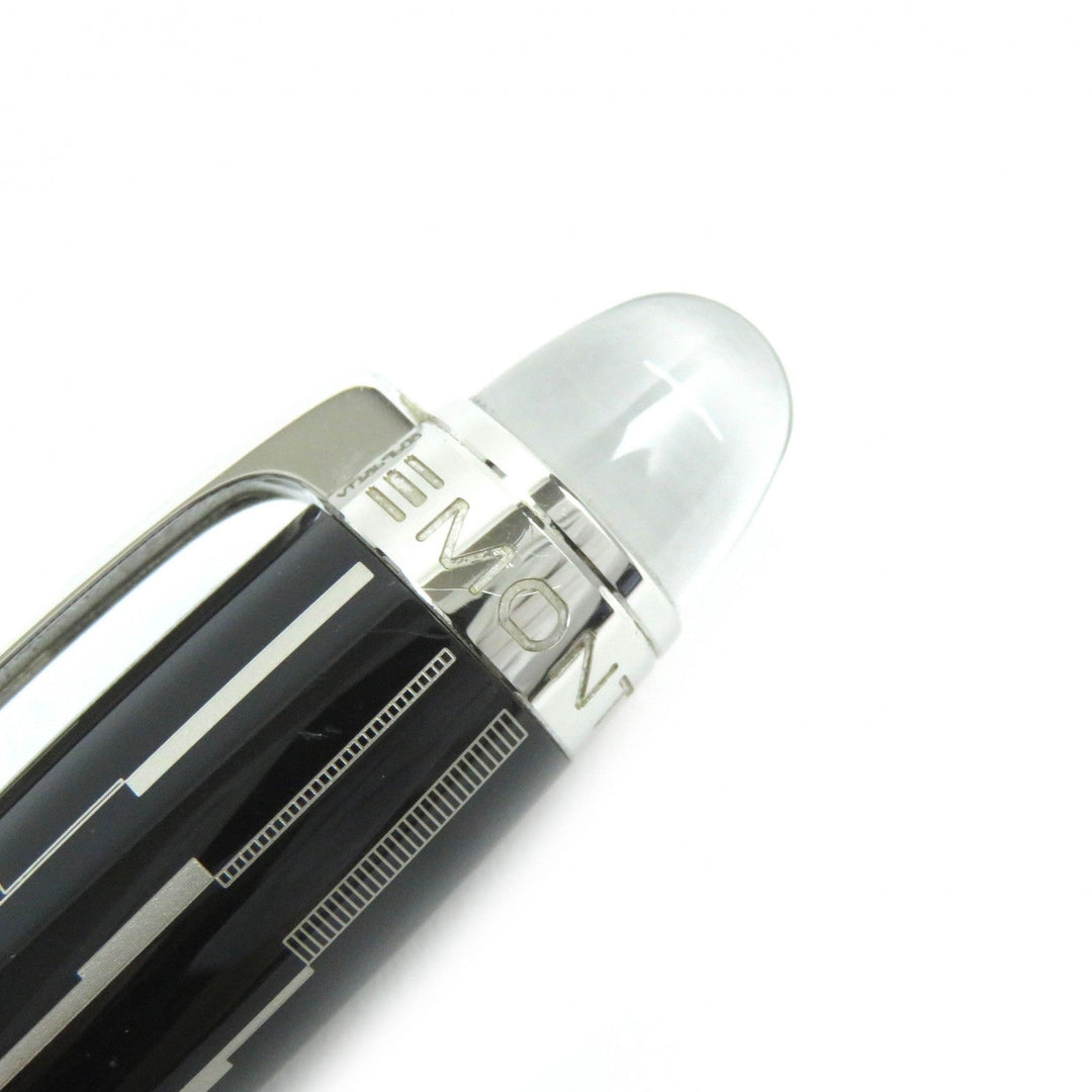 MONTBLANC Ballpoint pen 104227 Platinum , lacquer finish Silver Starwalker Black Mystery mens Used Authentic
