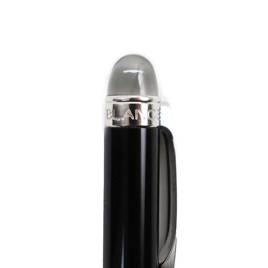 MONTBLANC Ballpoint pen Resin, Platinum black Starwalker mens Used Authentic
