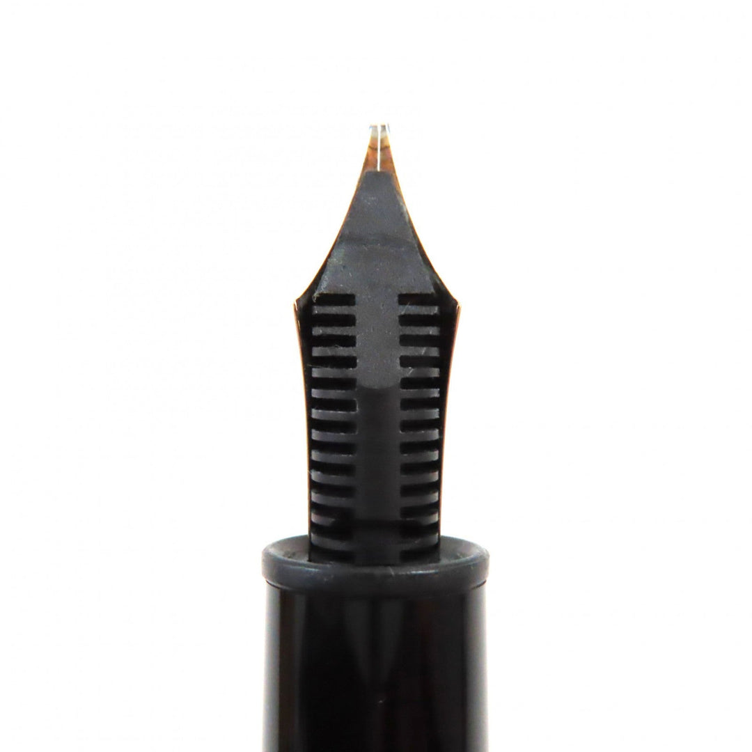 MONTBLANC fountain pen Pen point: K14 Black gold Meisterstuck No.146 mens Used Authentic
