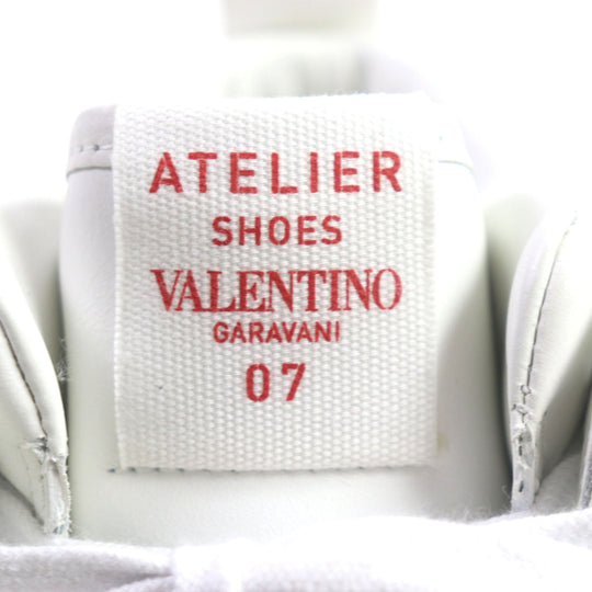 VALENTINO High cut sneakers Main: Leather White red ATELIER Atelier mens 40 Used Authentic