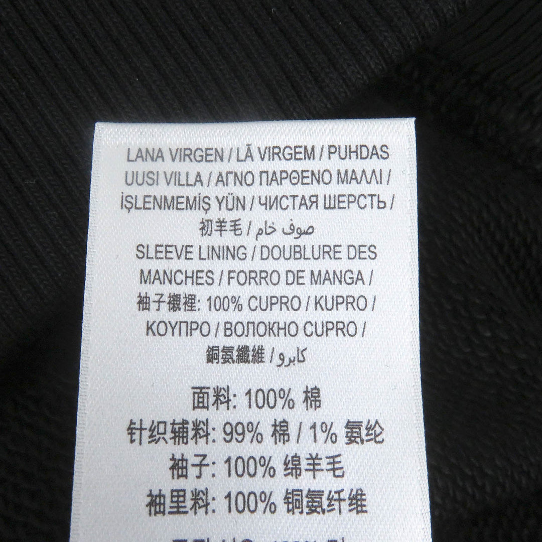 BURBERRY Hoodie 8040787 Main: 100% cotton, Part: 99% cotton, Part: 1% elastane (polyurethane) black mens M Used Authentic
