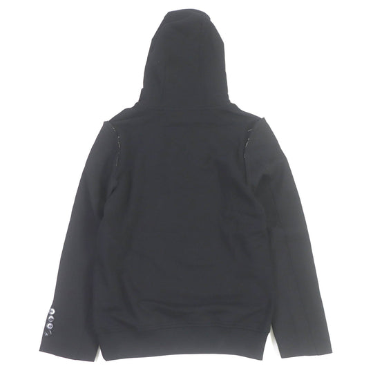BURBERRY Hoodie 8040787 Main: 100% cotton, Part: 99% cotton, Part: 1% elastane (polyurethane) black mens XXS Used Authentic