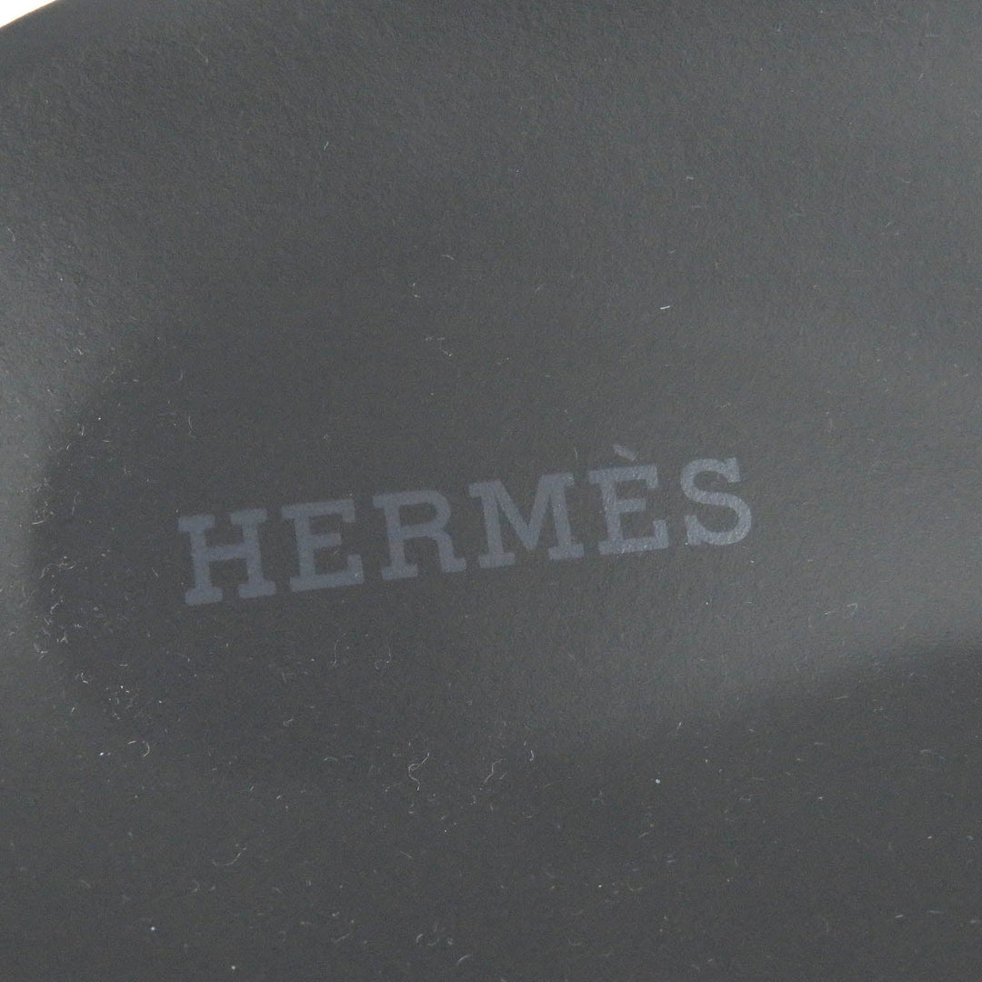 HERMES Sandals Nappa leather black infrastructure mens 43 Used Authentic
