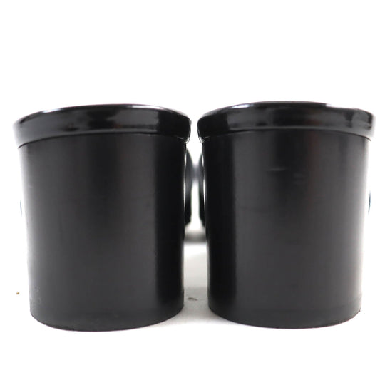 HERMES Sandals 192126Z Main: Patent leather black Very Women 37 Used Authentic