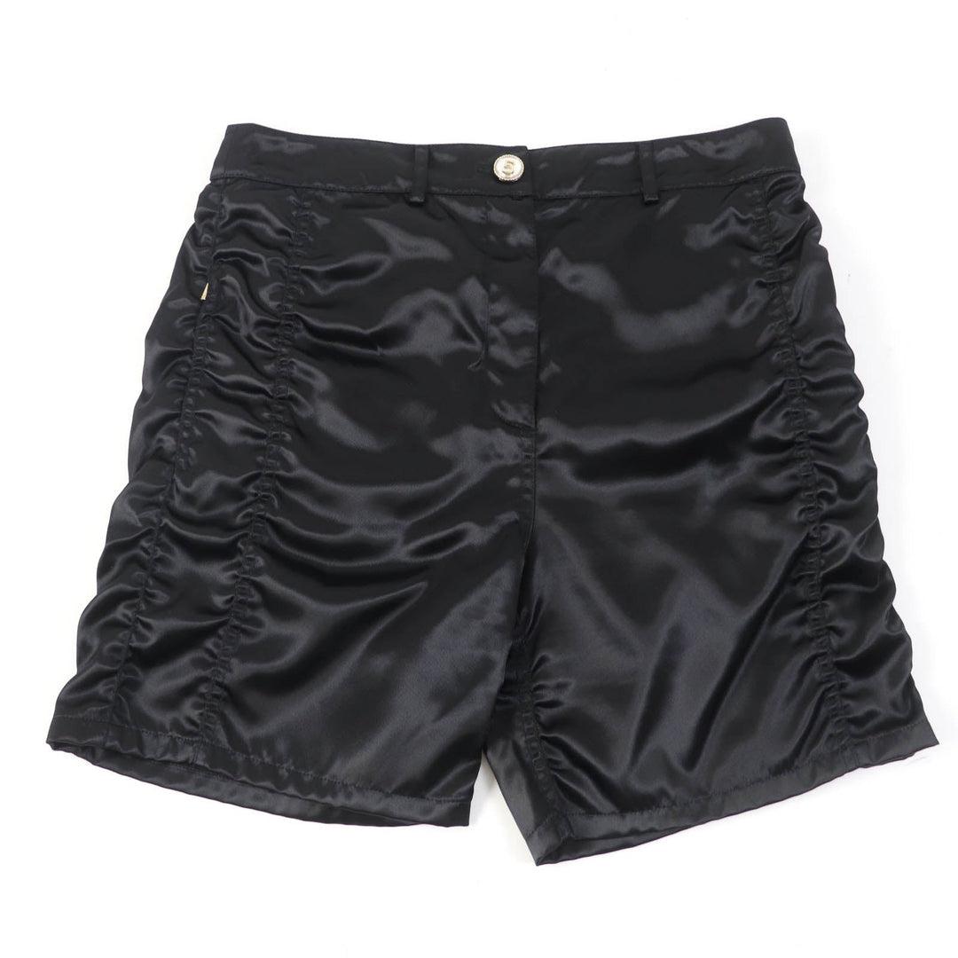 CHANEL Shorts P70669 V62116 Main: 61% polyamide (nylon), Main: 39% acetate, Part: 100% silk black Women 40 Used Authentic