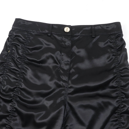 CHANEL Shorts P70669 V62116 Main: 61% polyamide (nylon), Main: 39% acetate, Part: 100% silk black Women 40 Used Authentic
