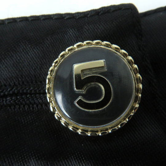 CHANEL Shorts P70669 V62116 Main: 61% polyamide (nylon), Main: 39% acetate, Part: 100% silk black Women 40 Used Authentic