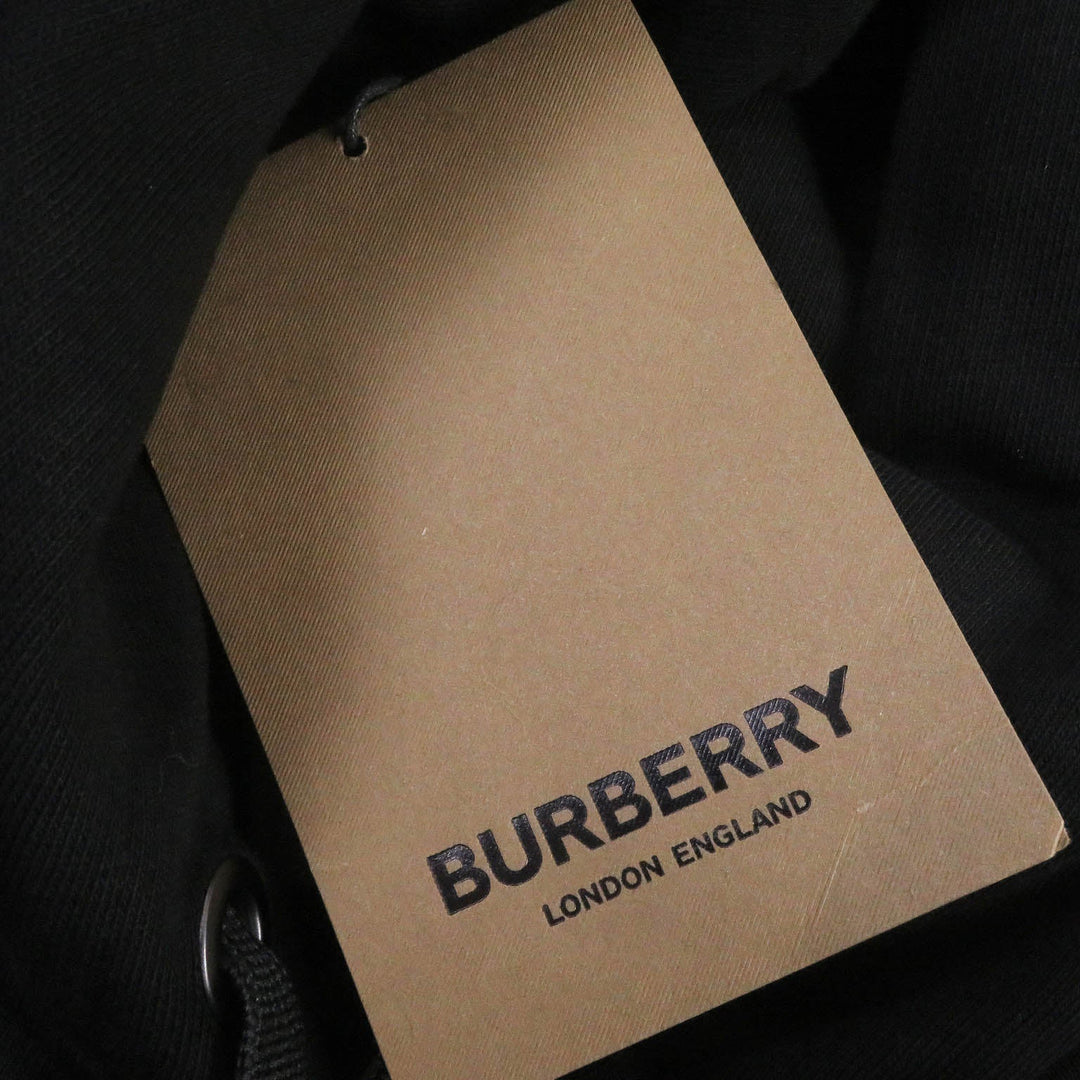 BURBERRY Hoodie 8040787 Main: 100% cotton, Part: 99% cotton, Part: 1% elastane (polyurethane) black mens XS Used Authentic