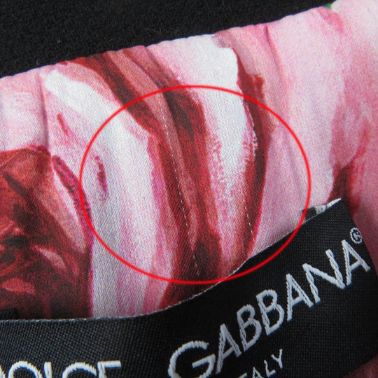 DOLCE&GABBANA Jacket F28FAT Main: 99% wool, Main: 1% elastane (polyurethane), Lining: 97% polyester, Lining: 3% elastane (polyurethane) black Women 36 Used Authentic