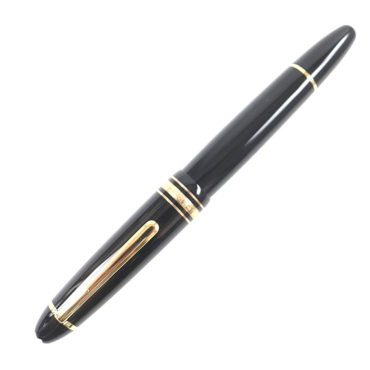 MONTBLANC fountain pen Pen point: K14 Black gold Le Grand Meisterstck mens Used Authentic