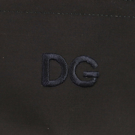 DOLCE&GABBANA Long sleeve shirt Main: 100% cotton Dark Navy Light Blue mens 39 15 1/2 Used Authentic