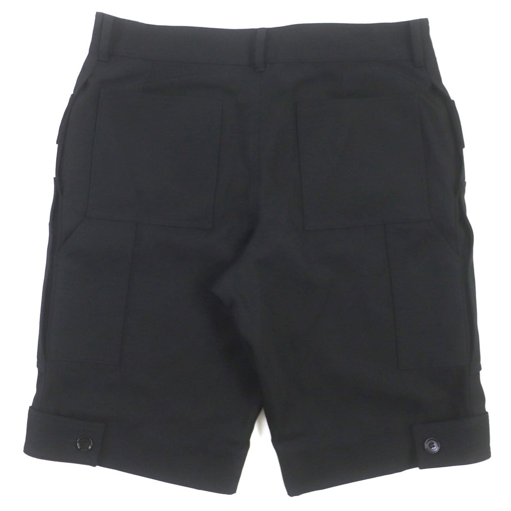 BURBERRY Shorts 8051915 Outer: 100% wool, Lining: 100% cupra, Pocket lining: 100% cotton black Panelled shorts mens 52 Used Authentic