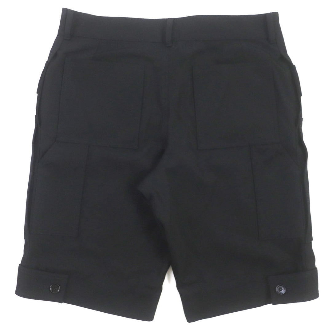 BURBERRY Shorts 8051915 Outer: 100% wool, Lining: 100% cupra, Pocket lining: 100% cotton black Panelled shorts mens 52 Used Authentic