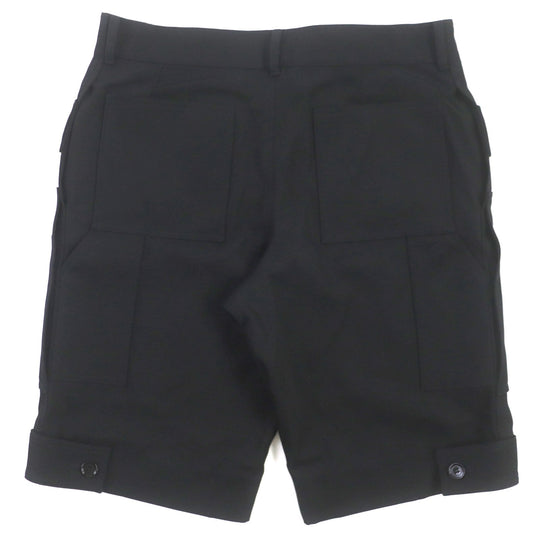 BURBERRY Shorts 8051915 Outer: 100% wool, Lining: 100% cupra, Pocket lining: 100% cotton black Panelled shorts mens 52 Used Authentic