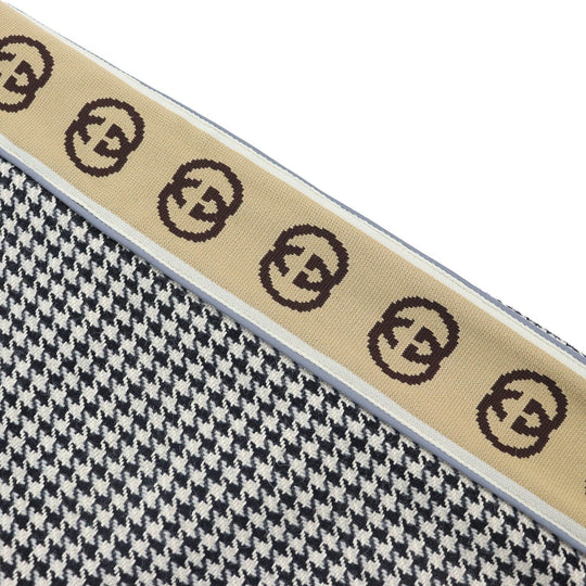 GUCCI Pants 604045 Outer: 49% cotton, Outer: 46% wool, Outer: 5% polyamide (nylon), Lining pocket: 100% cotton, Part: 80% polyamide, 20% polyurethane, Applique: 100% polyamide Brown camel mens 46 Used Authentic