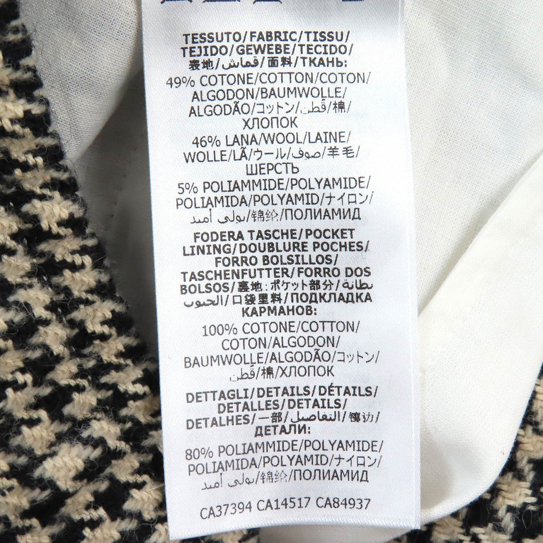 GUCCI Pants 604045 Outer: 49% cotton, Outer: 46% wool, Outer: 5% polyamide (nylon), Lining pocket: 100% cotton, Part: 80% polyamide, 20% polyurethane, Applique: 100% polyamide Brown camel mens 46 Used Authentic