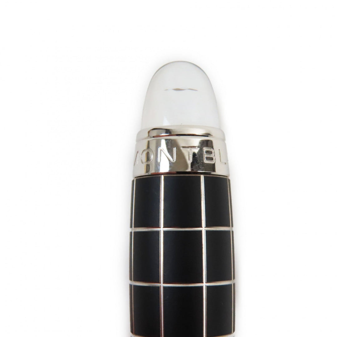 MONTBLANC fountain pen Pen point: K14 Black Silver Starwalker mens Used Authentic