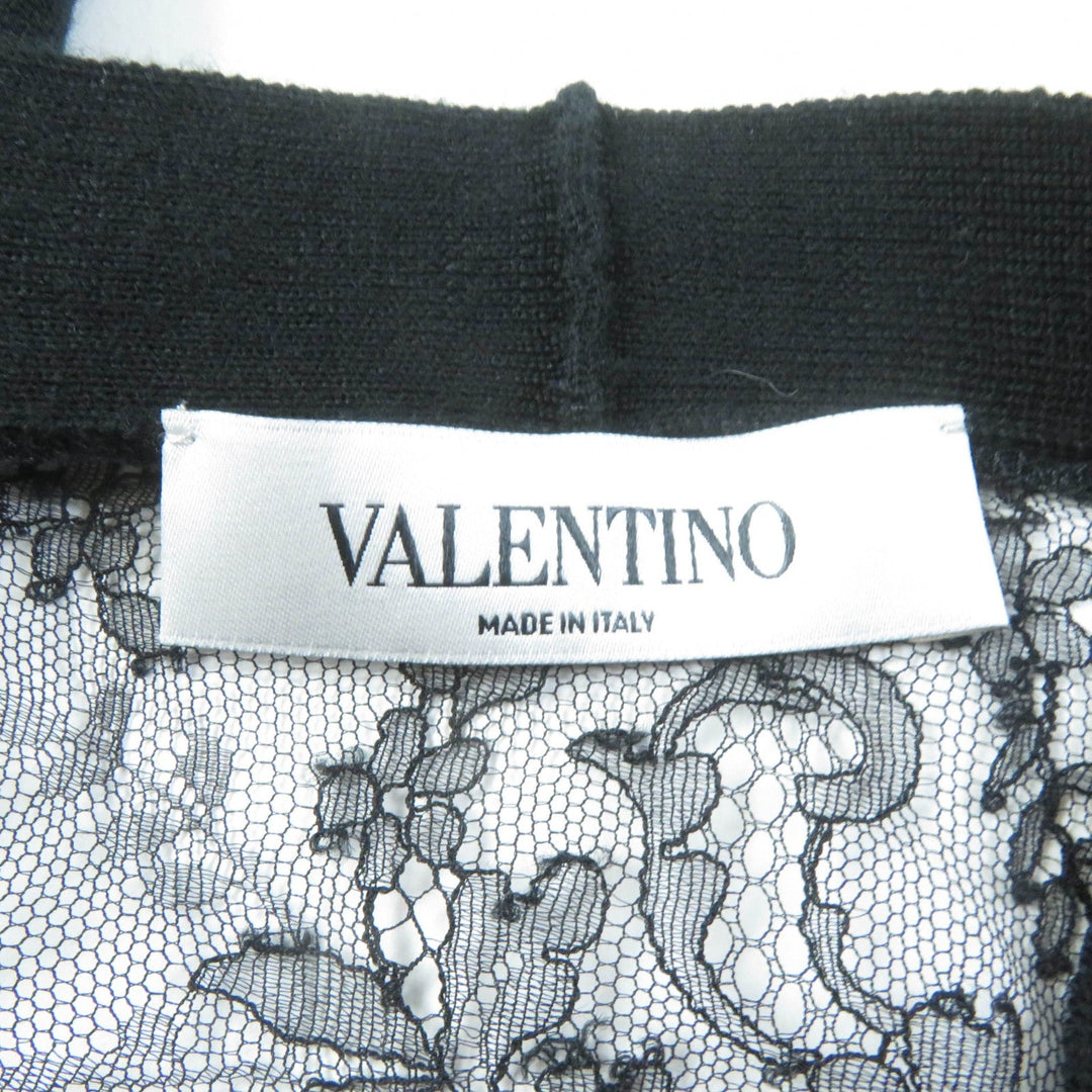 Valentino cardigan Main: 100% wool, part: 100% rayon, part: 72% nylon, part: 28% rayon black Women XS Used Authentic