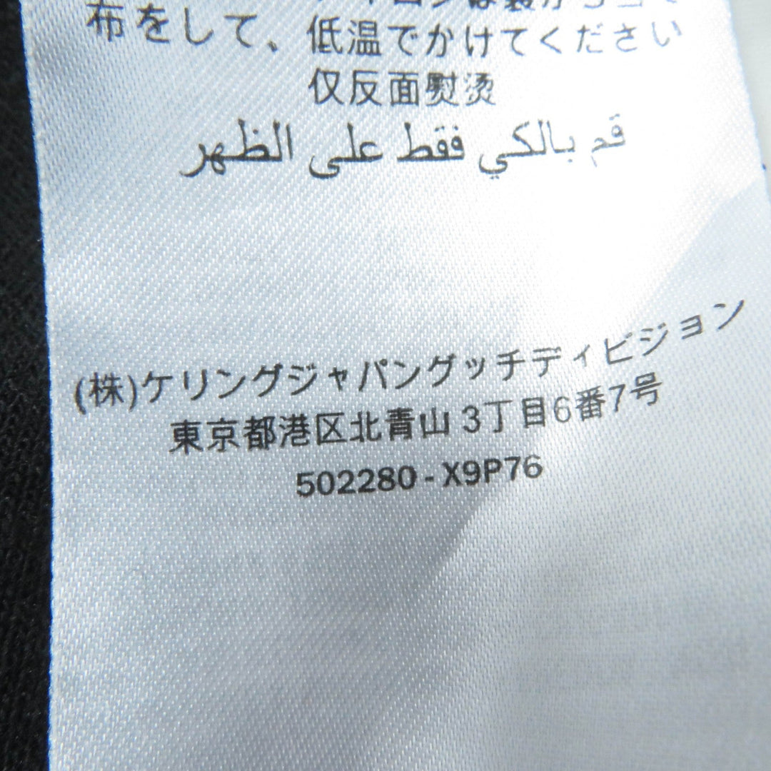 GUCCI one piece 502280 Main: 55% polyester, Main: 45% cotton, Part: 100% nylon black Women M Used Authentic