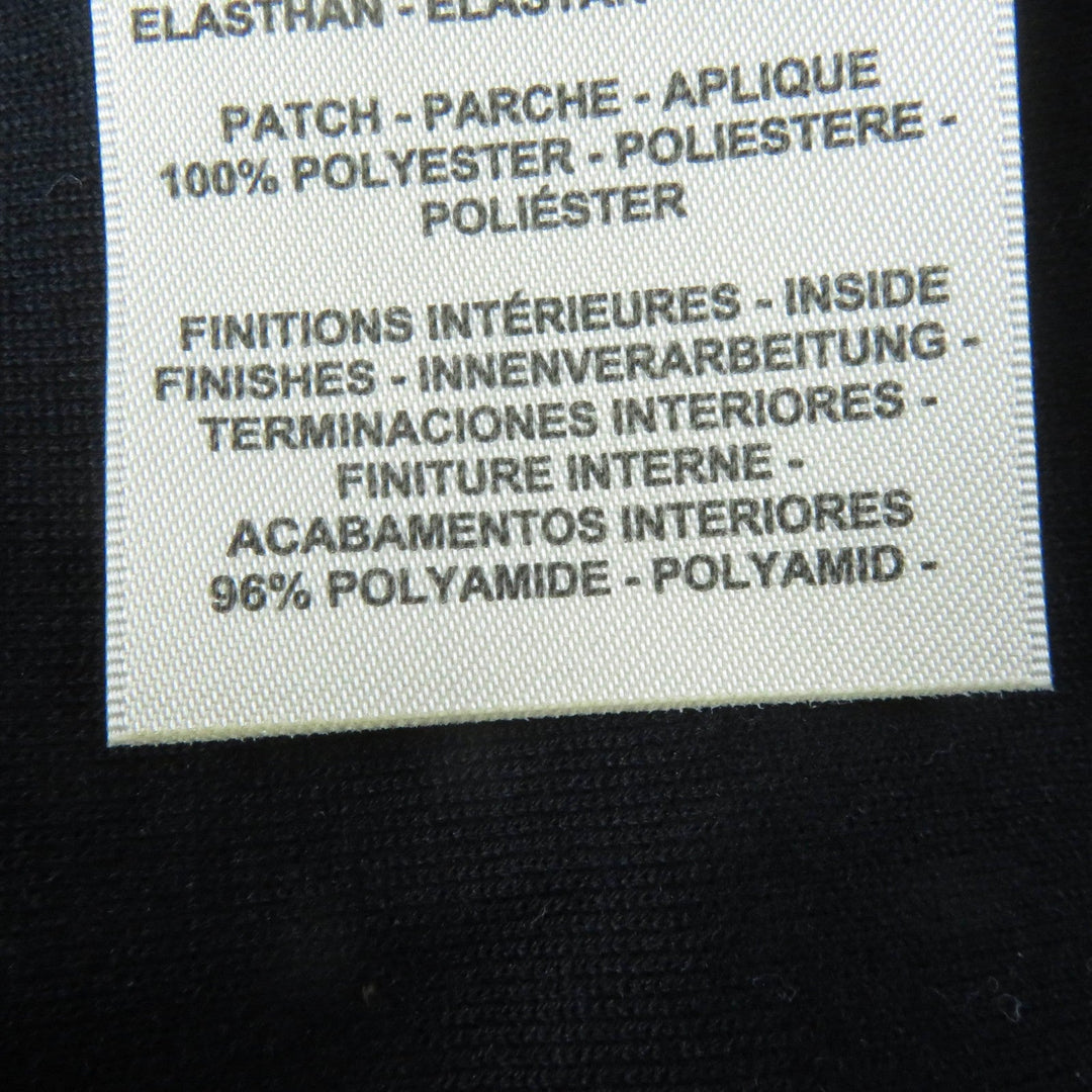 HERMES one piece 4E4652DI Main: 51% cotton, Main: 40% silk, Main: 9% polyamide (nylon), Part: 93% silk, Part: 7% elastane (polyurethane), Applique: 100% polyester black Women 34 Used Authentic