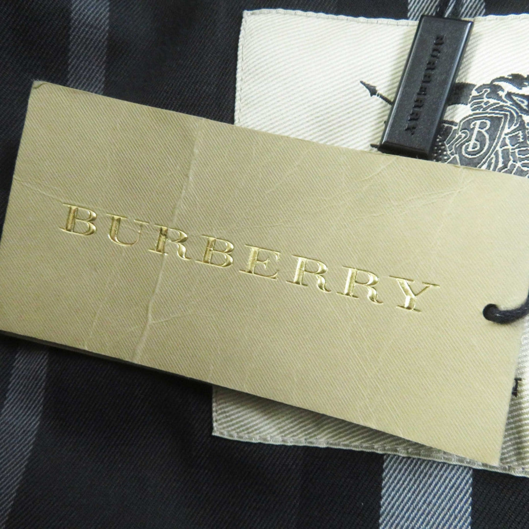 BURBERRY LONDON trench coat 4015581 Outer: 100% cotton, Lining: 100% cotton, Sleeve lining: 60% acetate, 40% cupra, Pocket lining: 65% polyester, 35% cotton Navy blue type Women 38 Used Authentic