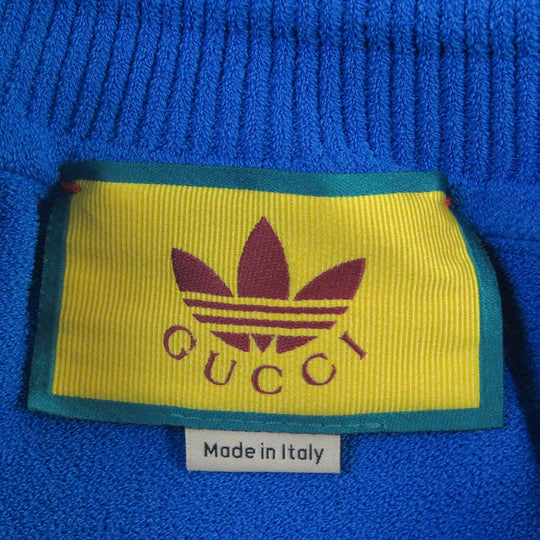 GUCCI Shorts 700480 Main: 83% rayon, Main: 17% polyester, Parts: 97% cotton, 2% nylon, 1% polyurethane, Trim: 83% rayon, 15% polyester, 1% elastane blue mens L Used Authentic