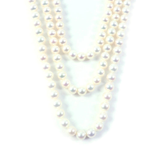 TIFFANY&Co. Necklace Main: Pearl, Part: SV925 white Ziegfeld Collection Pearl Wrap Necklace Women Used Authentic