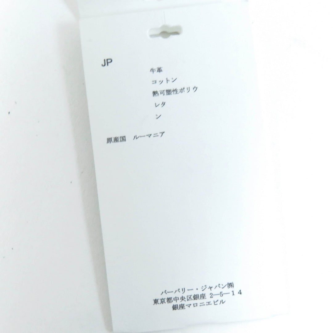 BURBERRY Bifold Wallet 8062285 Leather, Cotton, Polyurethane black Women Used Authentic