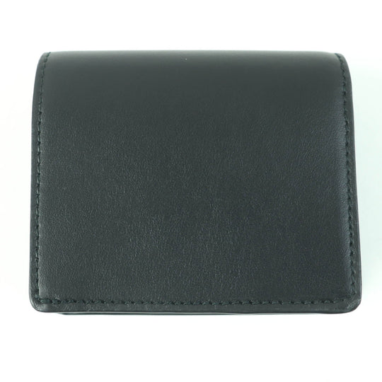 BURBERRY Bifold Wallet 8062285 Leather, Cotton, Polyurethane black Women Used Authentic