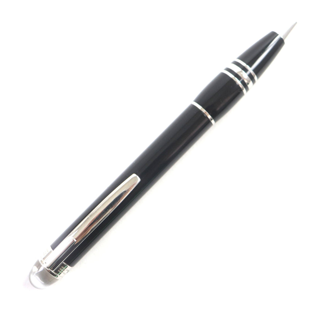 MONTBLANC Ballpoint pen Resin, Platinum black Starwalker mens Used Authentic