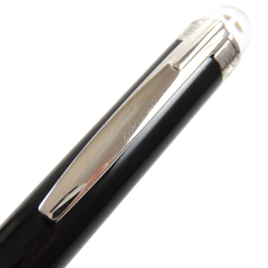 MONTBLANC Ballpoint pen Resin, Platinum black Starwalker mens Used Authentic